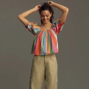 Bright Beautiful Mille Caro Top Anthropologie, Sz XS